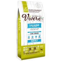 Vivere Medium Adult сухой корм для взрослых собак средних пород со вкусом лосося - 12 кг