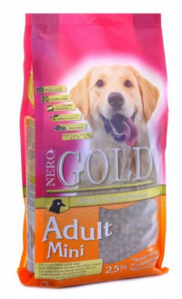 Корм для взрослых собак Nero gold adult mini малых пород - 18 кг