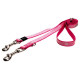 Поводок перестежка для собак ROGZ Trendy M-16мм 2 м (Розовый HLM523K)