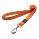 Rogz Поводок для крупных собак 50 см HL04T, оранжевый