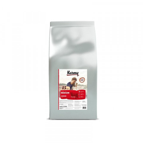 Karmy Delicious Mini сухой корм для собак мелких пород с телятиной - 15 кг