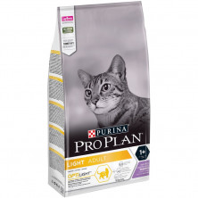 Pro Plan Cat Adult Light для взрослых кошек с избыточным весом и склонностью к полноте с индейкой -1,5 кг