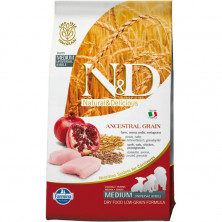Farmina N&D Low Grain Dog Chicken & Pomegranate Puppy - 800 гр