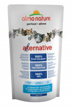 Almo Nature Alternative Adult Cat Sturgeon and Rice сухой корм для кошек с осетром и рисом -750 гр