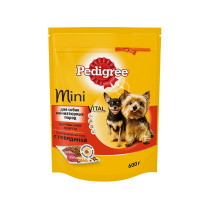 Pedigree сухой корм для взрослых собак мини пород с говядиной - 600 г