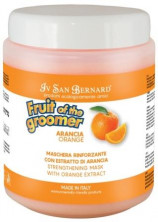 Iv San Bernard Fruit of the Grommer Orange Восстанавливающая маска для слабой выпадающей шерсти с силиконом 1 л