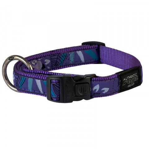 Rogz ошейник для собаки классический, 340-560 мм (обхват шеи), HB03CH, фиолетовый