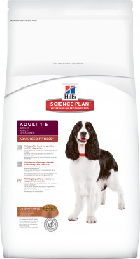 Hill's Science Plan Advanced Fitness корм для собак мелких и средних пород от 1 до 6 лет ягненок с рисом 12 кг
