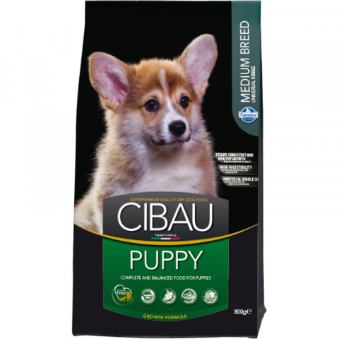 Farmina Cibau Puppy Medium сухой корм для щенков средних пород с курицей - 800 гр