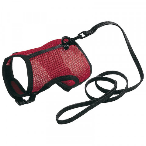 Мягкая шлейка с поводком Ferplast Jogging Large для кроликов и кошек, цвет в ассортименте 1 ш
