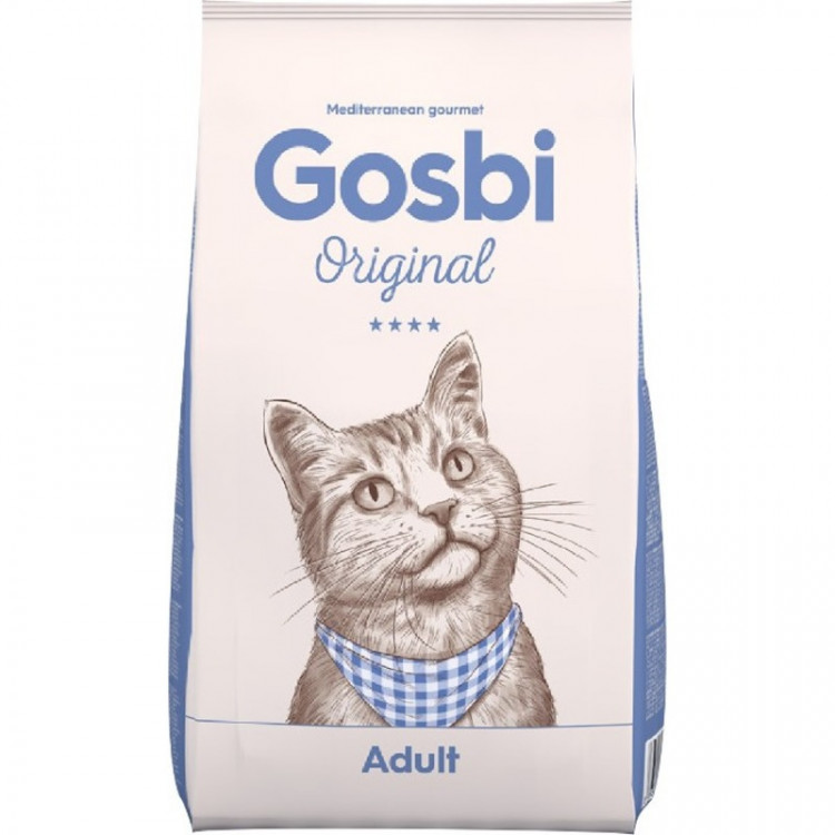 Сухой корм Gosbi Original для взрослых кошек с курицей - 3 кг