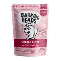 Влажный корм Barking Heads Golden Years для пожилых собак с курицей - 0,300 кг