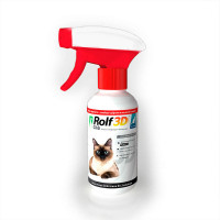 RolfClub 3D Спрей для кошек от клещей блох, вшей, власоедов 200 мл