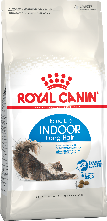 Royal Canin Indoor Long Hair 35 2 кг