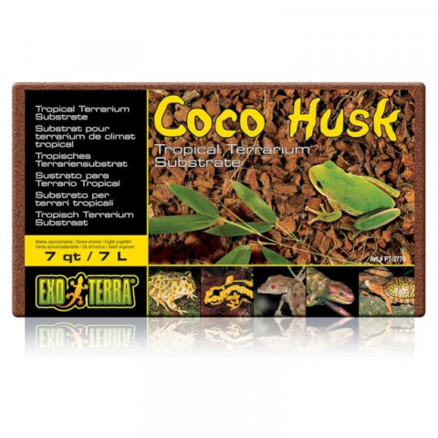 Exo Terra кокосовая крошка Coco Husk Brick 7 л (PT2775)