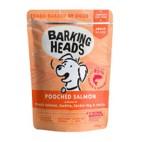 Влажный корм Barking Heads Pooched Salmon для взрослых собак лосось и сардины - 0,300 кг