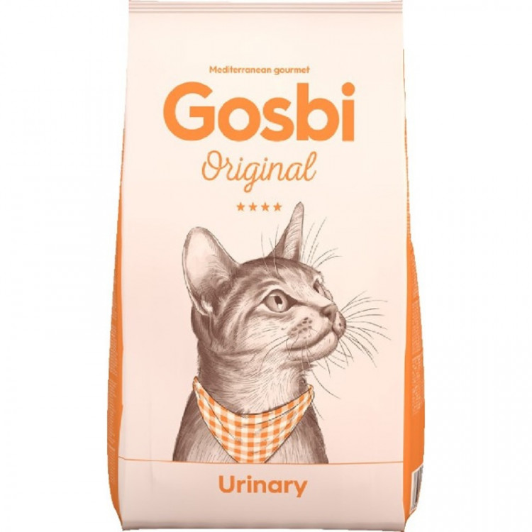 Сухой корм Gosbi Original для взрослых кошек для профилактики МКБ с курицей - 1 кг