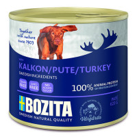 Bozita Turkey мясной паштет для взрослых собак с индейкой - 625 г