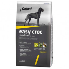 Golosi Dog Adult Easy Croc сухой корм для собак средних пород с курицей, говядиной и рисом - 12 кг