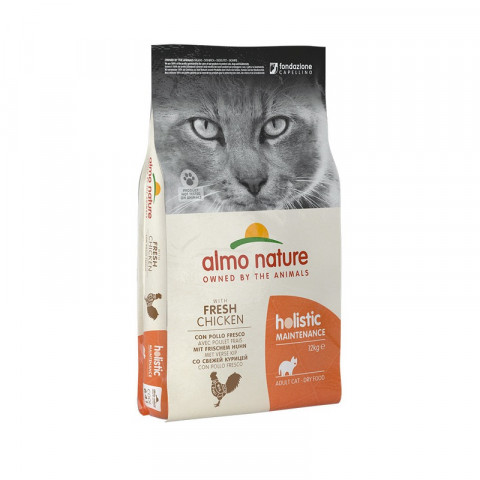 Almo Nature Holistic Adult Cat Chicken & Rice 12 кг