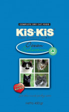 KiS-KiS Ocean selection корм для взрослых кошек с рыбой и домашней птицей 450 гр