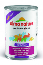 Almo Nature Daily Menu Adult Cat Rabbit консервы для взрослых кошек меню с кроликом - 400 г