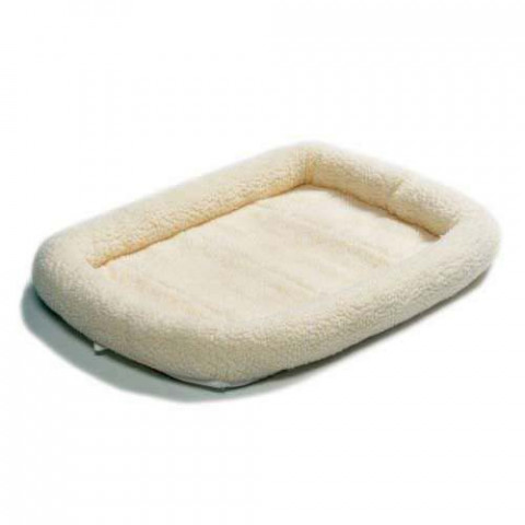 MidWest лежанка Pet Bed флисовая 58х45 см белая