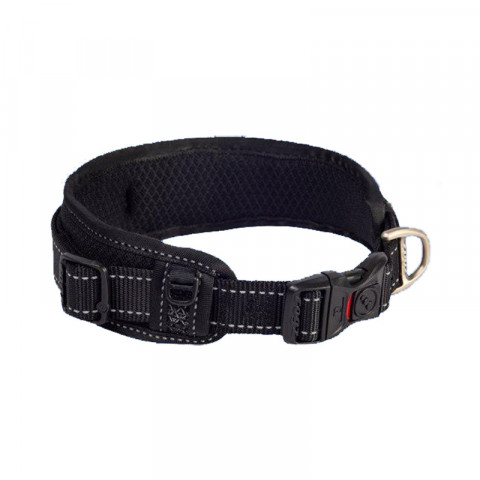 Rogz ошейник для собаки классический, 430-700 мм (обхват шеи), HBP05A, черный