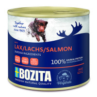 Bozita Salmon мясной паштет для взрослых собак с лососем - 625 г