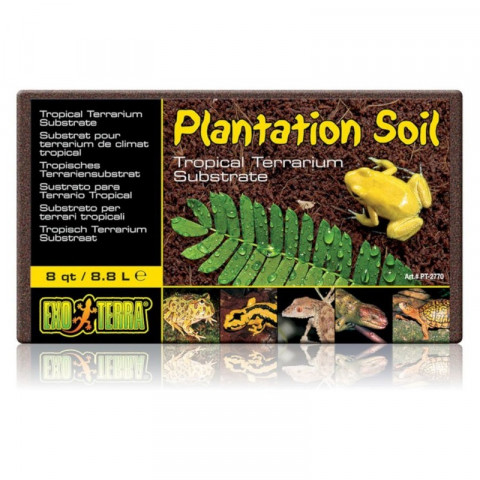 Exo Terra кокосовая крошка Plantation Soil Brick 8,8 л (PT2770)