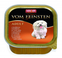 Animonda Vom Feinsten Adult / Анимонда Вомфейнштейн Эдалт для собак с кроликом 150 г (консервы)