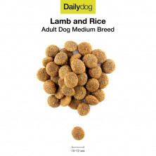 Сухой корм Dailydog Adult Medium Breed lamb and rice для взрослых собак средних пород с ягненком и рисом 12 кг