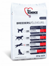1st Choice Breeders для активных собак всех пород - 20 кг