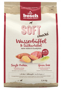 Bosch Soft Maxi полувлажный корм для собак с буйволом и бататом - 2,5 кг