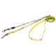 Поводок перестежка для собак ROGZ Trendy XS-8мм 2 м (Желтый HLM520L)