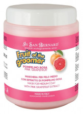 Iv San Bernard Fruit of the Grommer Pink Grapefruit Восстанавливающая маска для шерсти средней длины с витаминами 1 л