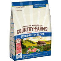 Country Farms сухой монопротеиновый корм для взрослых собак с лососем - 2,5 кг