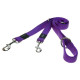 Поводок перестежка для собак ROGZ Utility L-20мм 1,8 м (Фиолетовый HLM06E)