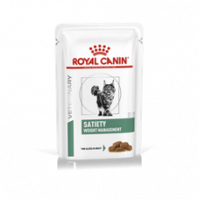 Влажный корм Royal Canin Satiety Weight Management для взрослых кошек при ожирении в паучах - 85 г
