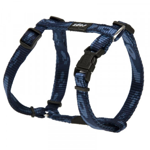 Шлейка для собак ROGZ Alpinist S-11мм (Синий SJ21B)
