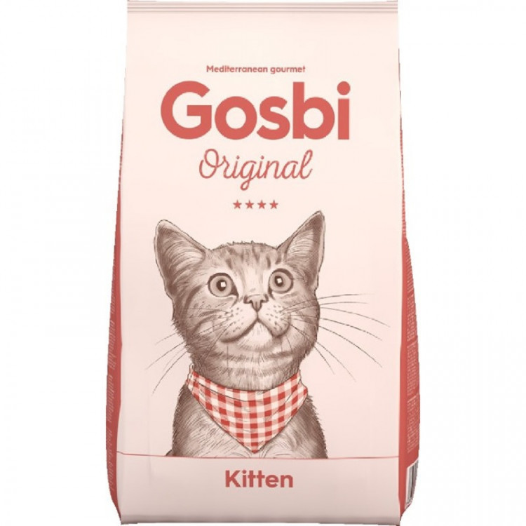 Сухой корм Gosbi Original для котят с курицей - 3 кг