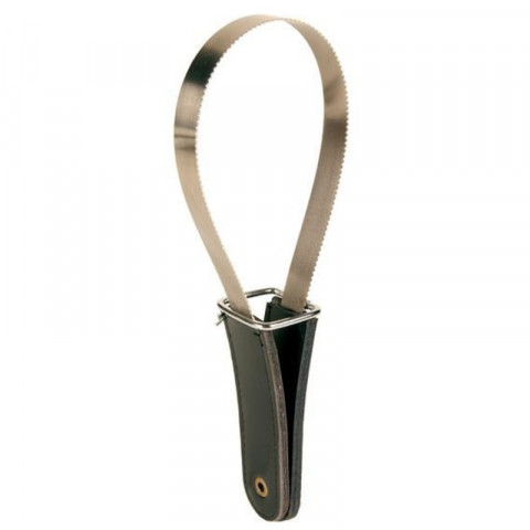 Trixie Скребница 25,5 х 8,5 см с кожаной ручкой 1 ш