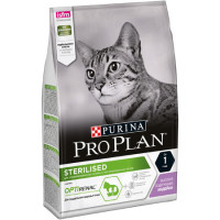 Pro Plan Cat Adult Sterilised сухой корм для стерилизованных кошек с индейкой - 3 кг