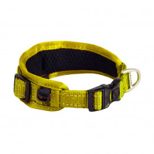 Rogz ошейник для собаки классический, 430-700 мм (обхват шеи), HBP05H, неоновый желтый