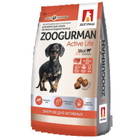 Зоогурман сухой корм для взрослых собак с телятиной - 1,2 кг