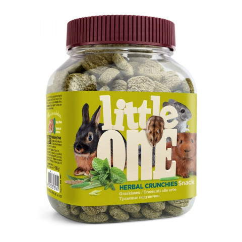 Little One лакомство для грызунов травяные подушечки - 100 г 1 ш