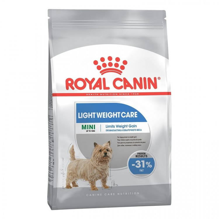Сухой корм Royal Canin Mini Light Weight Care для собак мелких пород, склонных к избыточному весу - 1 кг