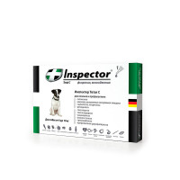 Inspector капли для собак весом 4-10 кг от наружных и внутренних паразитов 0,8 мл