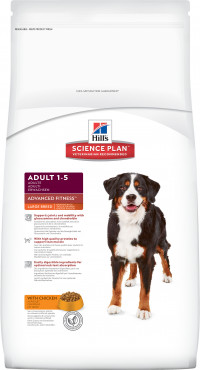Hill's Science Plan Advanced Fitness сухой корм для взрослых собак крупных пород с курицей - 12 кг