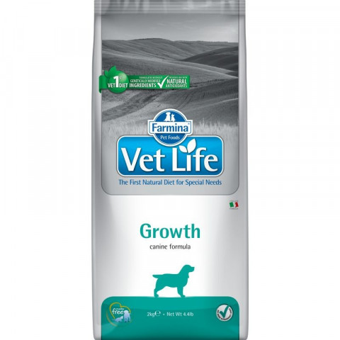 Farmina Vet Life Natural Diet Dog Growth - 2 кг